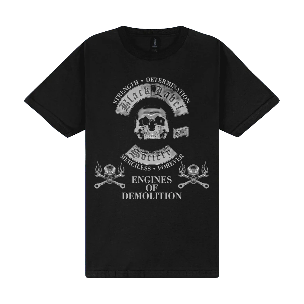 Engines Of Demolition Black Tour Tee - Image 2
