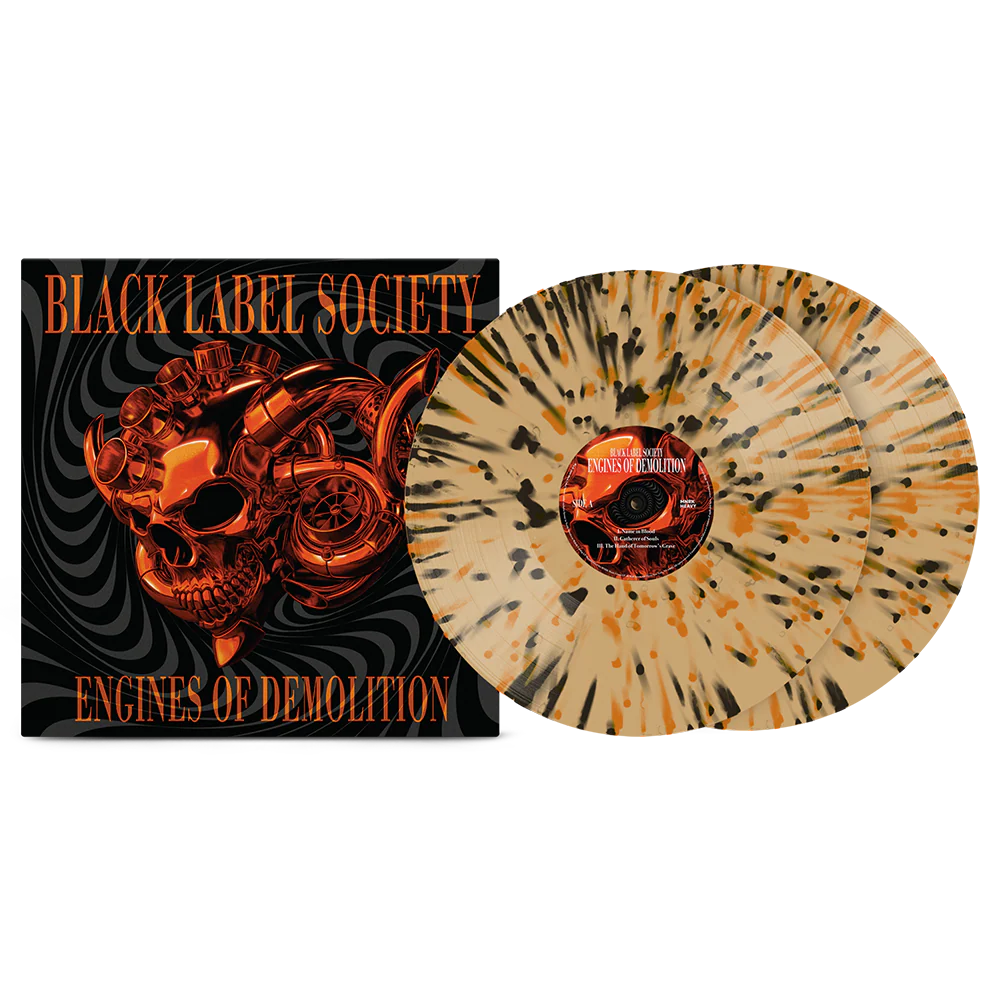 Engines Of Demolition Custard Black Splatter Vinyl