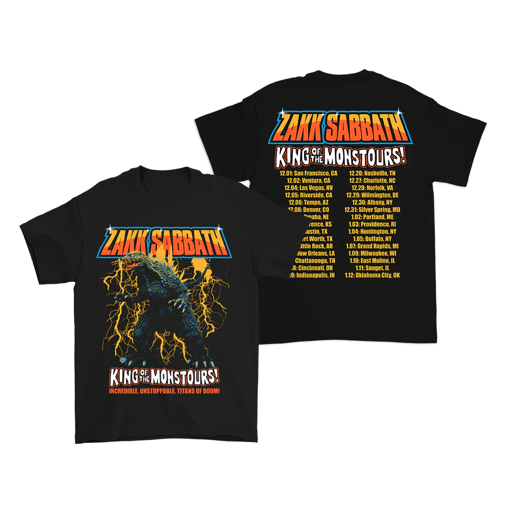 King Of Monstours Tour Tee